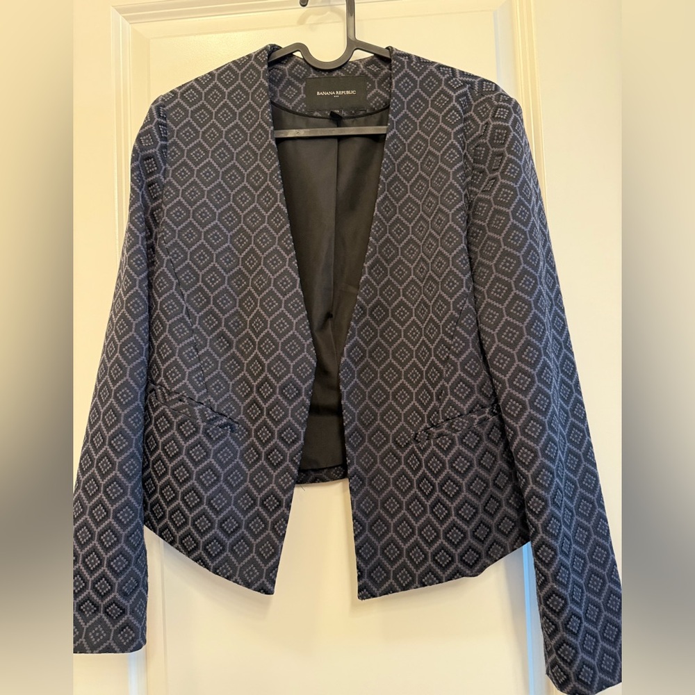 Geometric Blazer